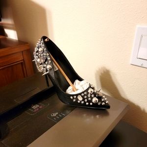 Steve Madden Veronika Black Multi 4in heel